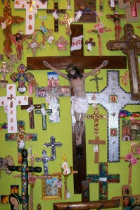 Photo of crucifixes for sale at Fiesta on Main.