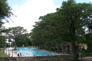 Photo of San Pedro Springs City Pool in San Antonio, Texas.