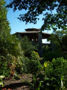 Photo of Sunken Gardens' Pagoda.