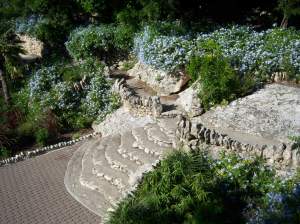 Photo of a Sunken Gardens stairway.