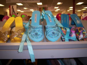 Photo of Caribbean blue espadrilles for $5.99!