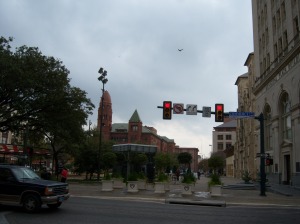 Photo of San Fernando Cathedral's Main Plaza.